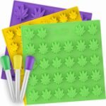 Weed Leaf Gummy Mold Bpa Free - Set of 3