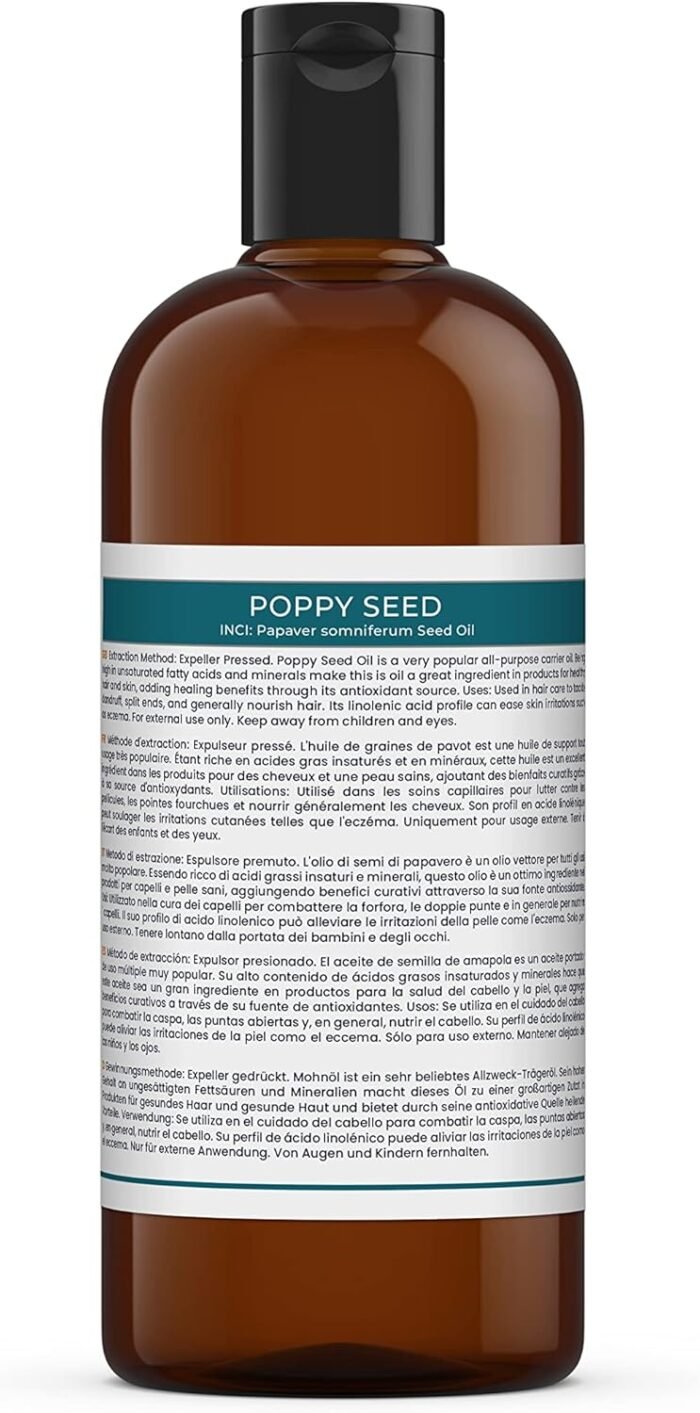 Mystic Moments | Poppy Seed Carrier Oil - Image 2
