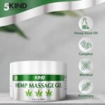 5kind Hemp Active Gel 6.76 fl oz- Hemp C - Image 2