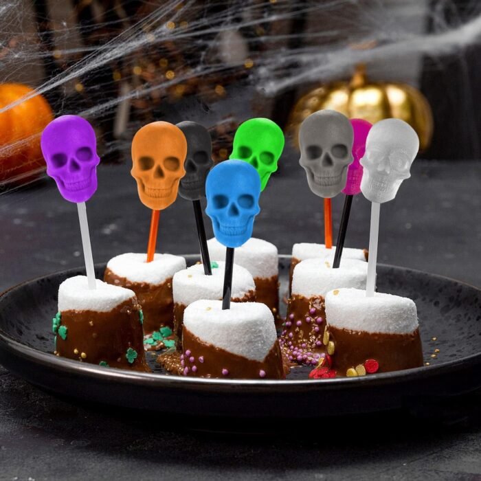 3 Pack Gummy Skull Silicone Candy Molds, - Image 5