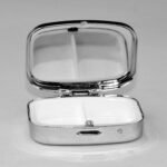 Pill Box Small Pill Case 2 Compartment C - Image 5