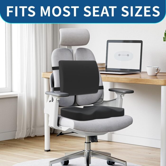 Memory Foam Seat Cushion & Lumbar Suppor - Image 7