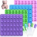 Large Gummy Bear Molds 5 ML, BPA-FREE Si