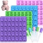 Large Gummy Bear Molds 5 ML, BPA-FREE Si