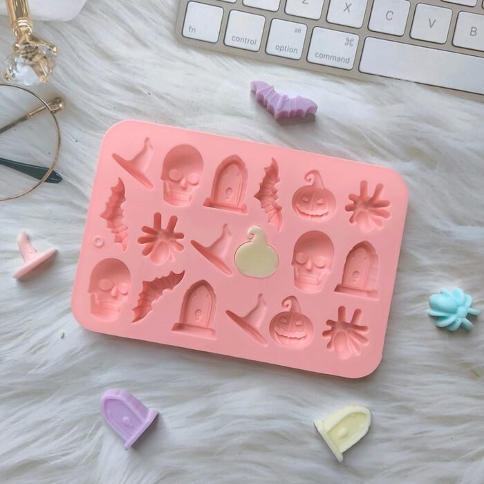 Halloween Chocolate Silicone Mold 5PCS - - Image 5