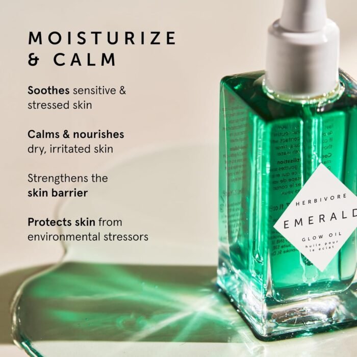 HERBIVORE Emerald Facial Oil | Hydrating - Image 4