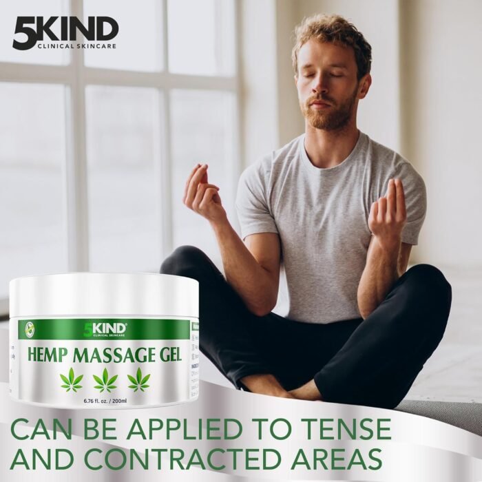 5kind Hemp Active Gel 6.76 fl oz- Hemp C - Image 5