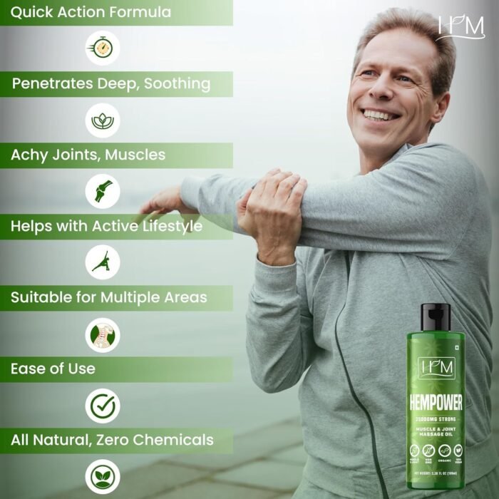Hempower - Massage Oil for Muscle & Join - Image 2