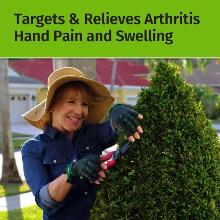 Hempvana Green Relief Arthritis Gloves W - Image 2
