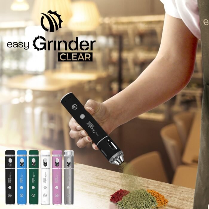 Easy Grinder Clear Glass Black Electric - Image 6