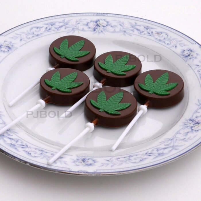 PJ BOLD Marijuana Leaf Lollipop Silicone - Image 6