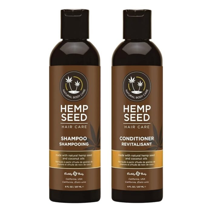Hemp Seed Hair Care Shampoo + Conditione - Image 1