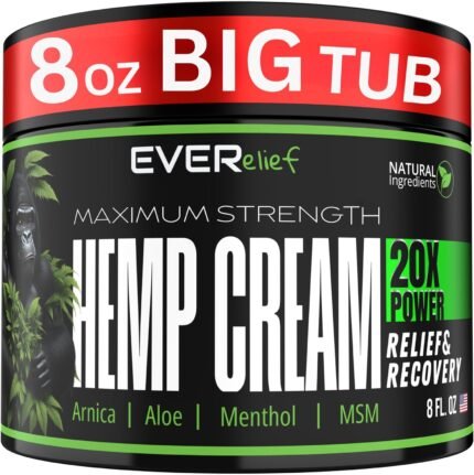 Hemp Cream Maximum Strength Relief Cream