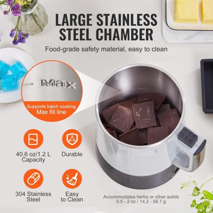 VEVOR Magic Butter Machine, 6 Functions, - Image 5