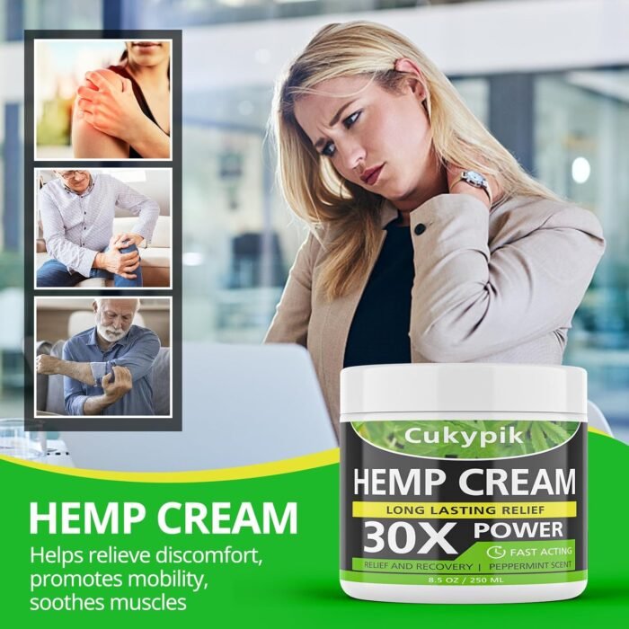 Hemp Cream Maximum Strength 8.5oz - Hemp - Image 5