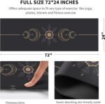 nuveti Yoga Mat Print Extra Thick TPE No - Image 3