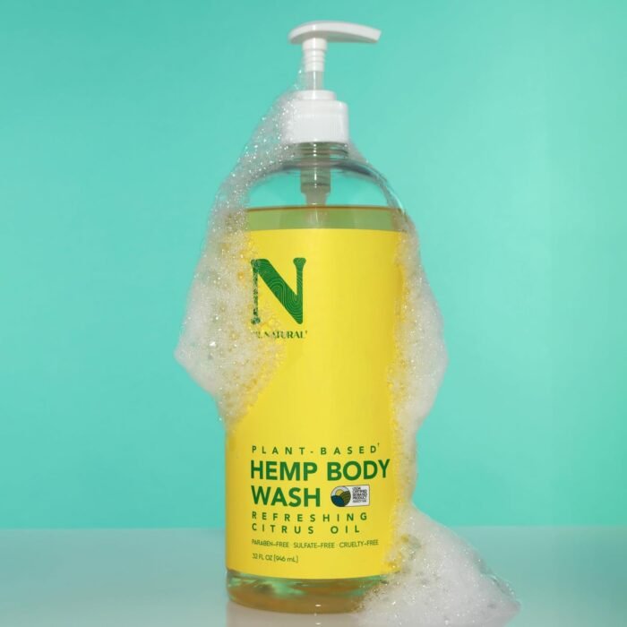 Dr. Natural Hemp Body Wash, Citrus, 32 o - Image 7