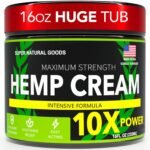 Hemp Cream Maximum Strength (16 oz) Hemp