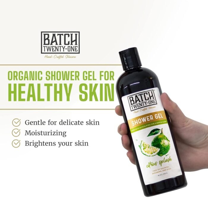 Natural Body Wash for Men and Women Citr - Image 3