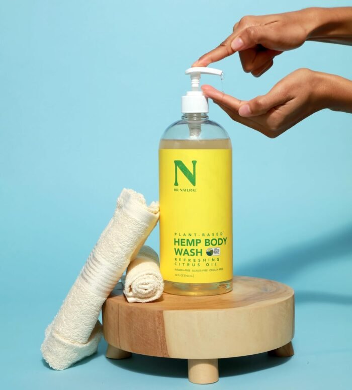 Dr. Natural Hemp Body Wash, Citrus, 32 o - Image 6