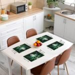 Erosebridal Cannabis Leaves Placemats Gr - Image 3