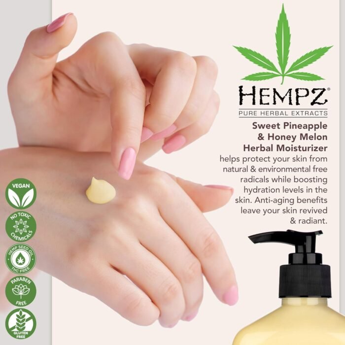 Hempz Sweet Pineapple & Honey Melon Mois - Image 3