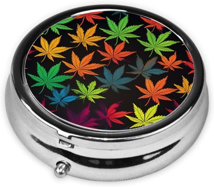 Pill Box Small Pill Case 3 Compartment C - Image 3