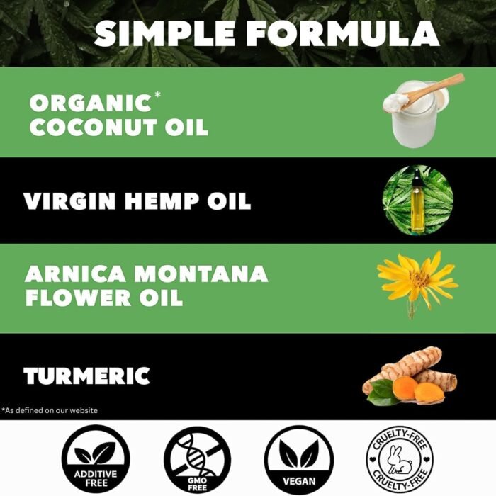 Hemp Cream Maximum Strength (16oz) Hemp - Image 3