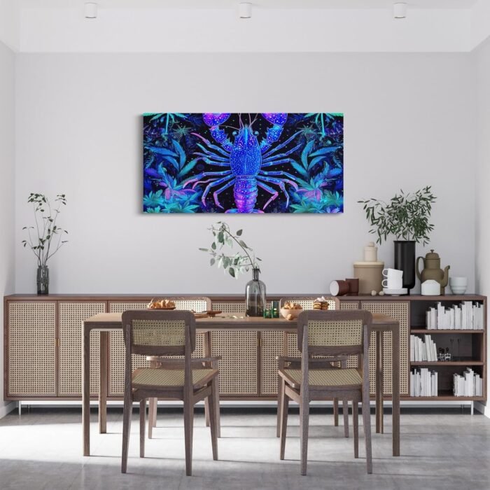 Erosebridal Lobster Large Canvas Wall Ar - Image 2