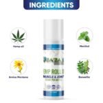 500mg Hemp Relief Roll-On Gel, ZA'ZA K O - Image 2