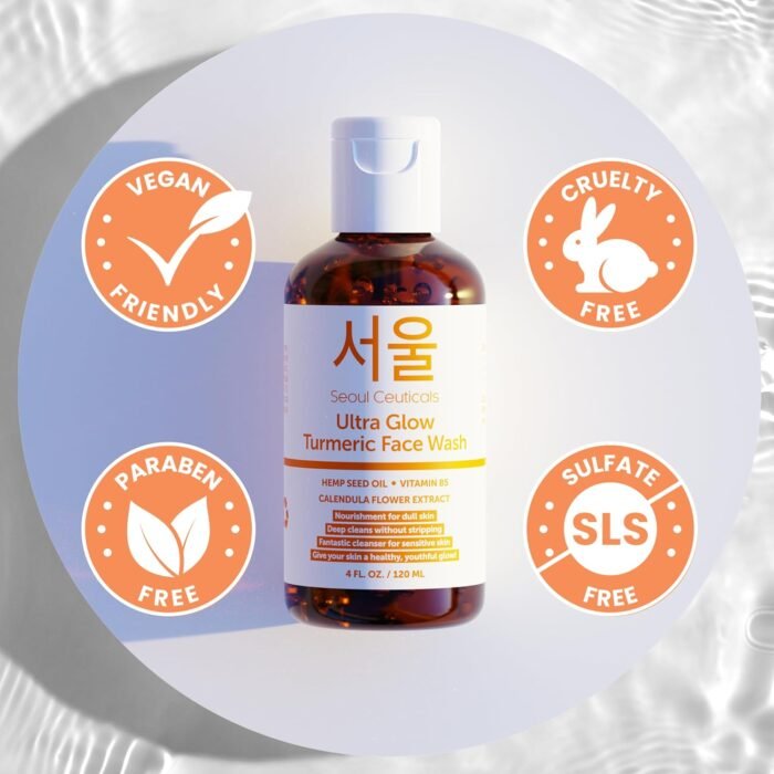 SeoulCeuticals Korean Turmeric Face Wash - Image 5