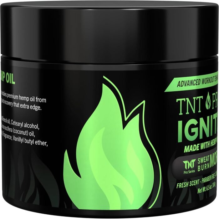 TNT Pro Ignite Sweat Gel Hot Cream- Natu - Image 3