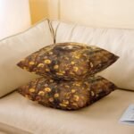 Wild Bear Throw Pillow Cover Brown Anima - Image 3