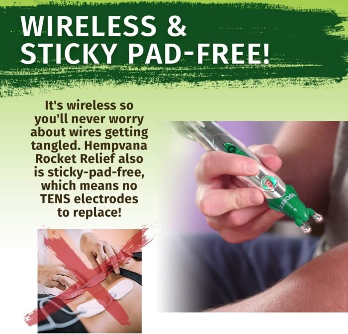 Hempvana Rocket Pain Relief Pen, As Seen - Image 9