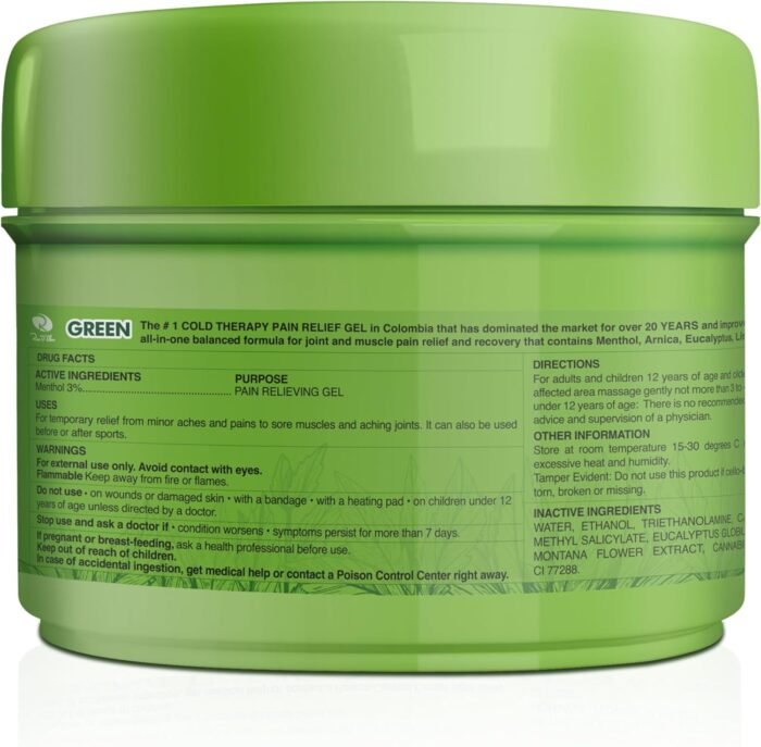 Ross D'Elen Green Menthol Gel - 2Pack La - Image 4