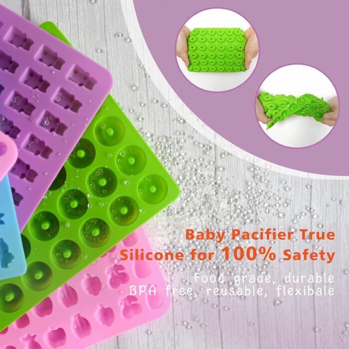 Gummy Bear Molds Silicone 32PCS, Non-sti - Image 3