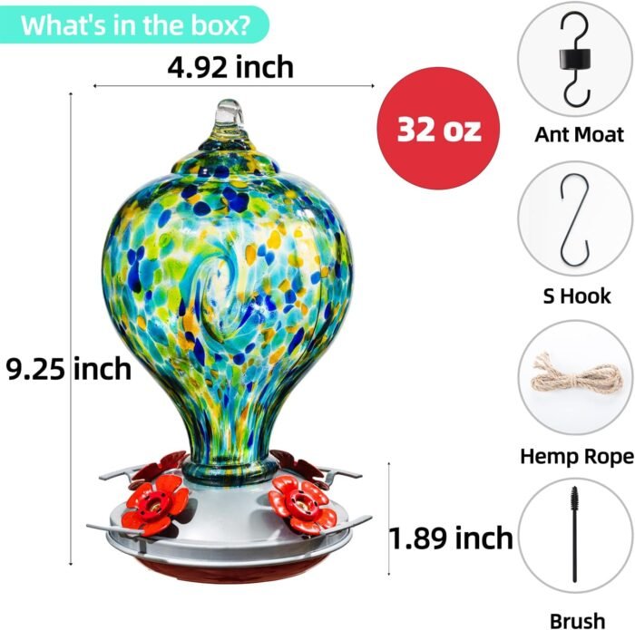 Hummingbird Feeders for Outdoors Hanging - Image 3