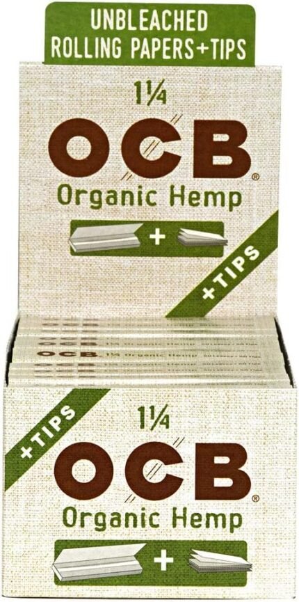 24pc Display - OCB Organic Hemp Papers &