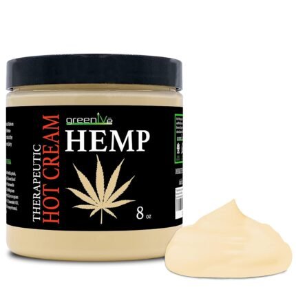 GreenIVe Hemp Hot Cream Massage Lotion S