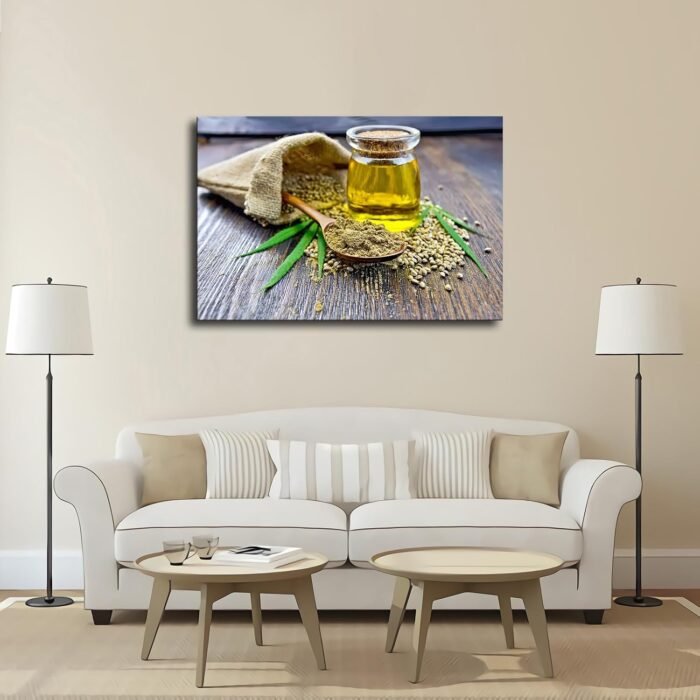 Kitchen Cannabis Seed Oil Gold Condiment - Image 3