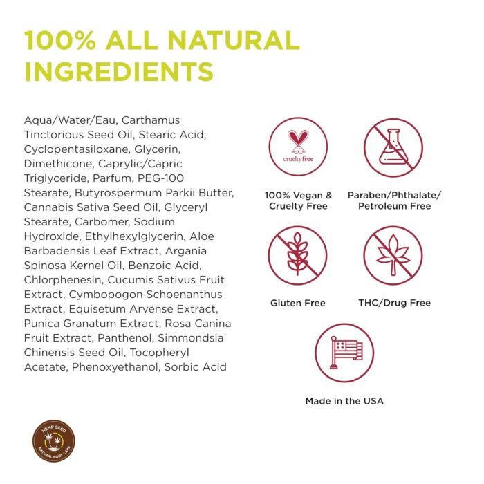 Hemp Seed Skin Butter, Sunsational - 8 o - Image 5