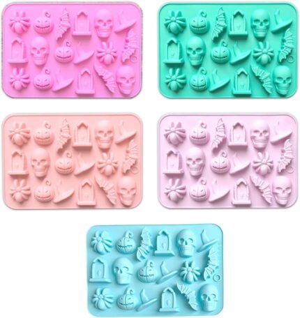 Halloween Chocolate Silicone Mold 5PCS -