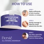 Dersie Magnesium Cream for Sleep & Leg C - Image 6