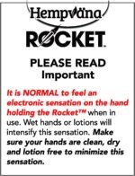 Hempvana Rocket Pain Relief Pen, As Seen - Image 6