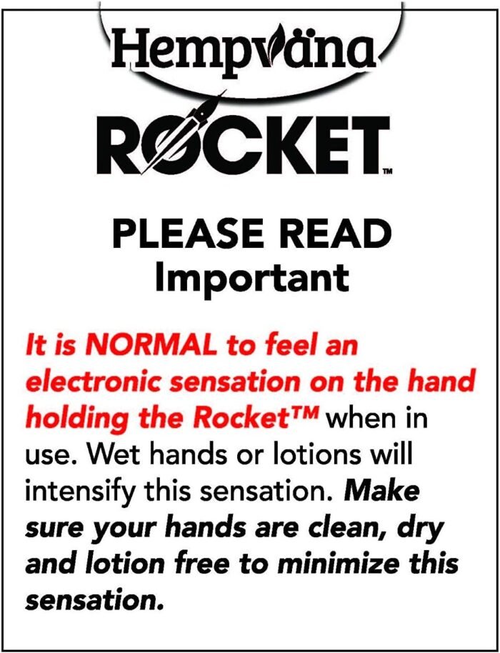 Hempvana Rocket Pain Relief Pen, As Seen - Image 6