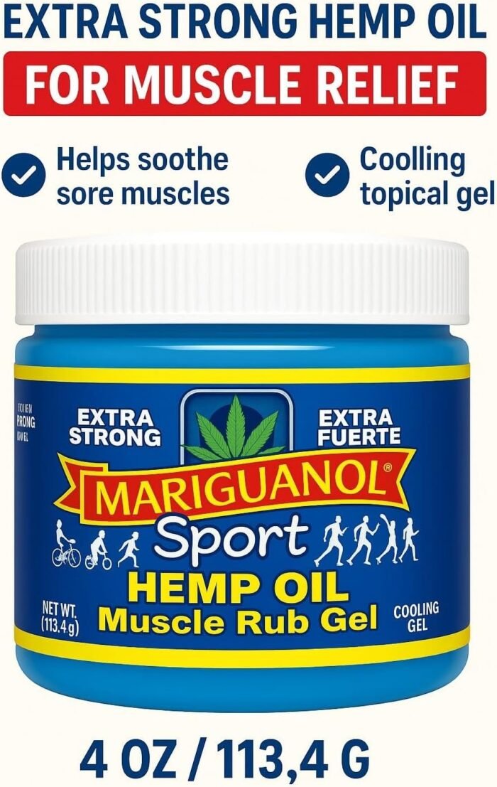 Sport Extra Strong Muscle Rub Gel with H - Image 2