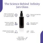 Infinity Jars 100 Ml (3.4 fl oz) Black U - Image 4