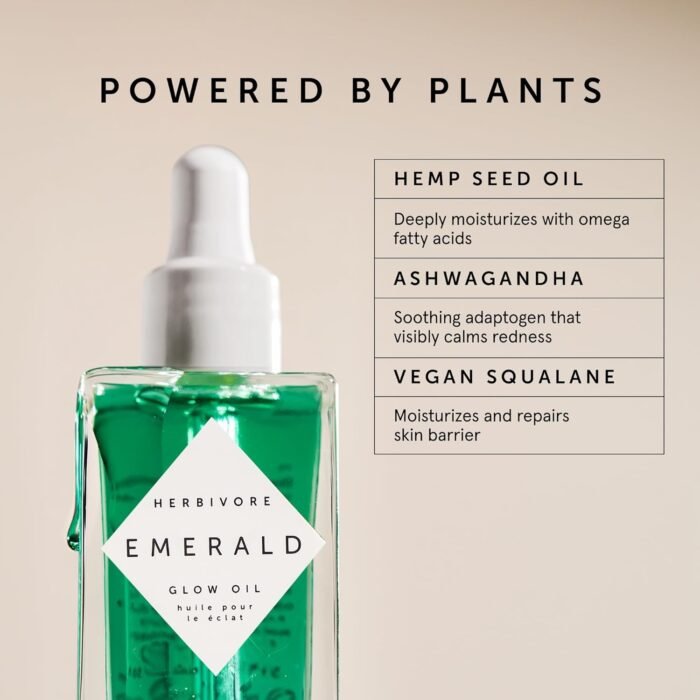 HERBIVORE Emerald Facial Oil | Hydrating - Image 2