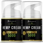 [2-PACK] Premium Hemp Cream -4oz- Hemp E