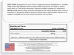 Topical Pain Patch - Zero THC - 30 Patch - Image 2